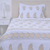 Cubrecama Quilt Estampado Paisley 1.5 Plazas