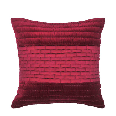 Cojín Importado Velvet Ladrillo Terracota