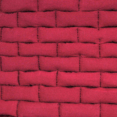 Cojín Importado Velvet Ladrillo Terracota